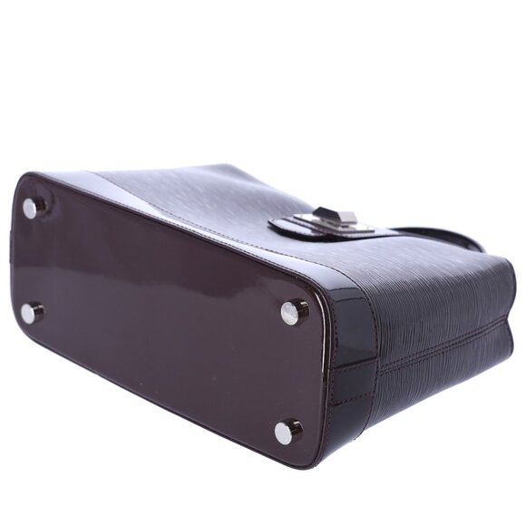 Louis Vuitton Mirabeau PM Epi Electric Handbag M40454 Prunnu Burgundy - Picture 7 of 8